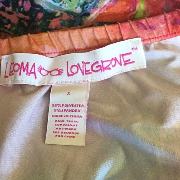 NWOT LEOMA LOVEGROVE dress in small with seahorse designs front & back - Picture 11 of 12